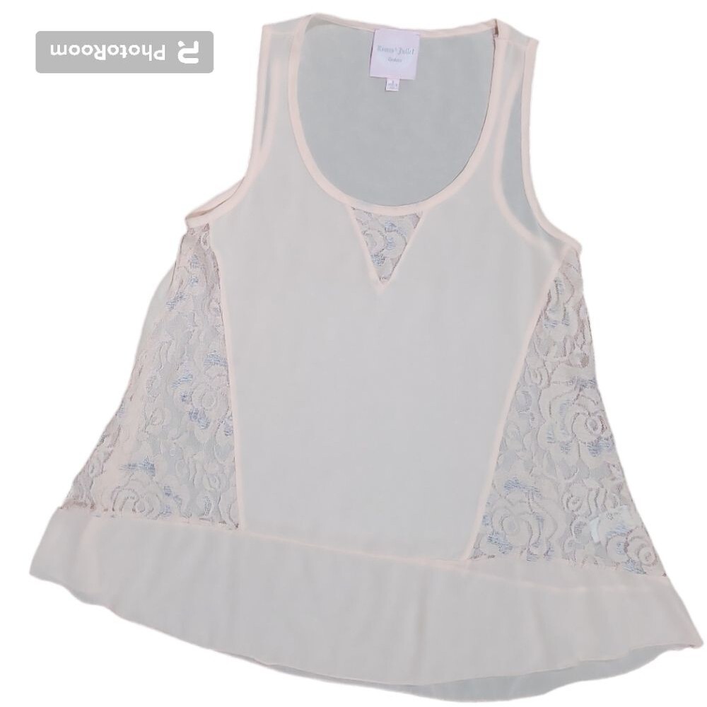 Romeo & Juliet Couture Pink Sleeveless Blouse - S